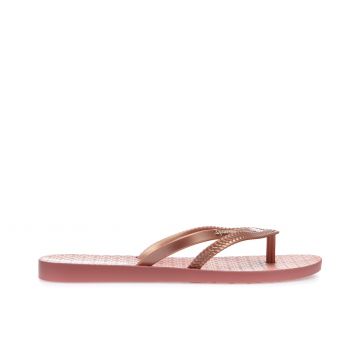 Ciabatte infradito donna da mare rosa con logo