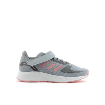 Sneakers running Runfalcon 2.0 C grigie da bambino
