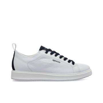 Sneakers bianche da uomo in pelle