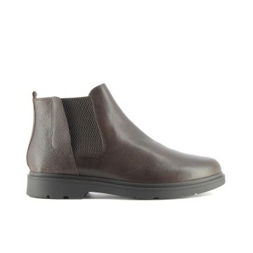 Chelsea boots marroni in pelle