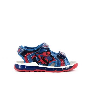 Sandali marvel blu e rossi