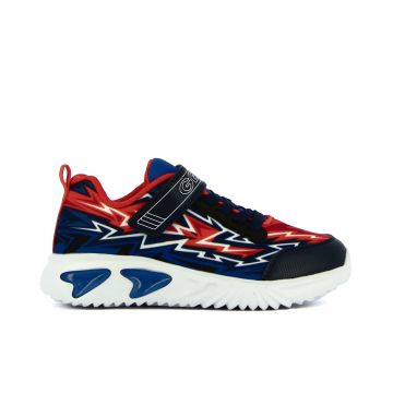 Sneakers blu da ragazzo con luci