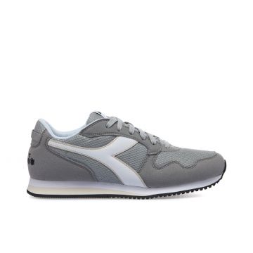Sneakers uomo grigie e bianche da palestra N.92