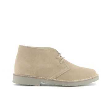 Desert boots beige da donna