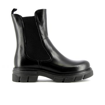 Chelsea boots bassi neri da donna