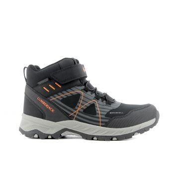 Scarponcini trekking neri da ragazzo waterproof