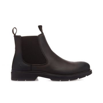 Stivaletti chelsea marroni in pelle