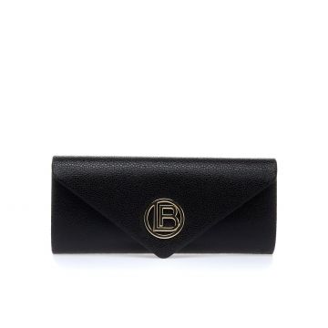 Pochette nera rigida cerimonia