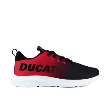 Sneakers running nere e rosse da ragazzo modello Frontera 3