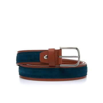 Cintura da uomo blu Road 3 bi-color