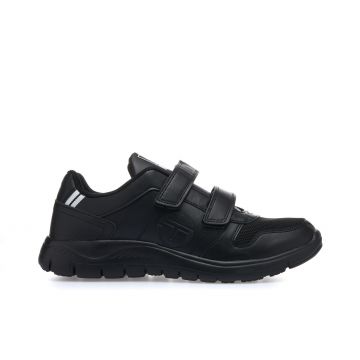 Sneakers uomo da palestra nere con velcro