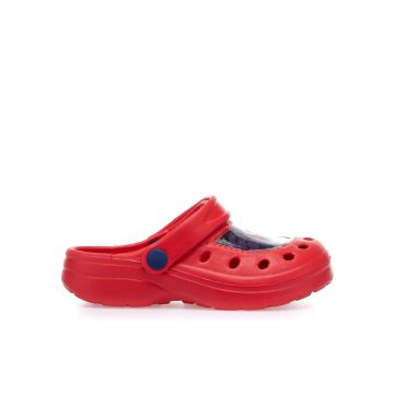 Ciabatte mare rosse Spiderman in gomma