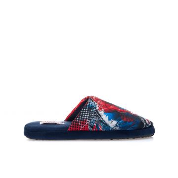 Ciabatte blu da casa stampa Spiderman con elastico