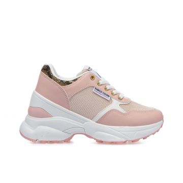 Sneakers rosa maxi suola