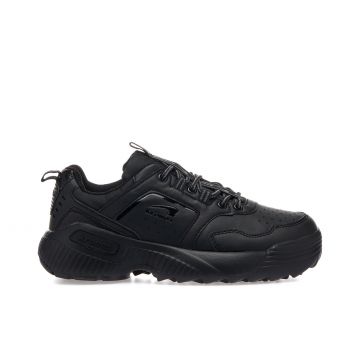 Sneakers donna nere da palestra con maxi suola