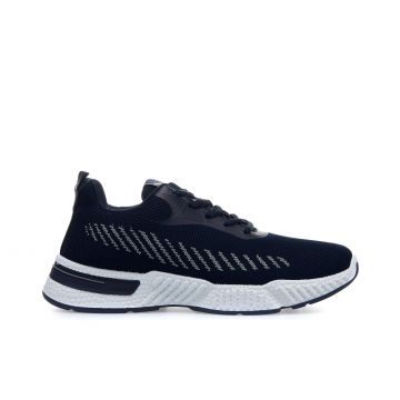 Sneakers blu da corsa da uomo