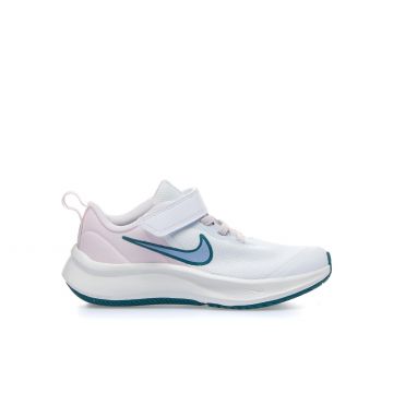 Sneakers running bianche e rosa Star Runner 3 bambina