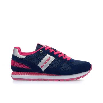 Sneakers blu e fucsia running donna
