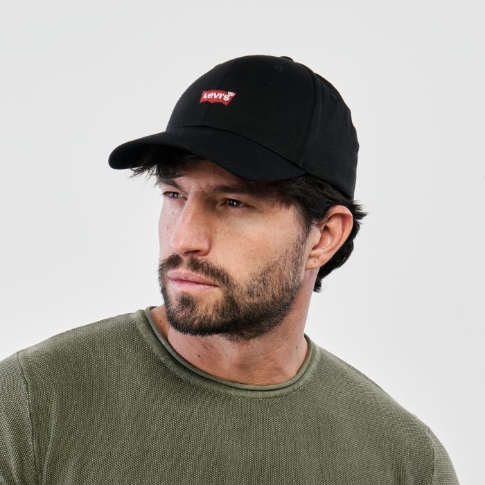 Cappellino nero con logo
