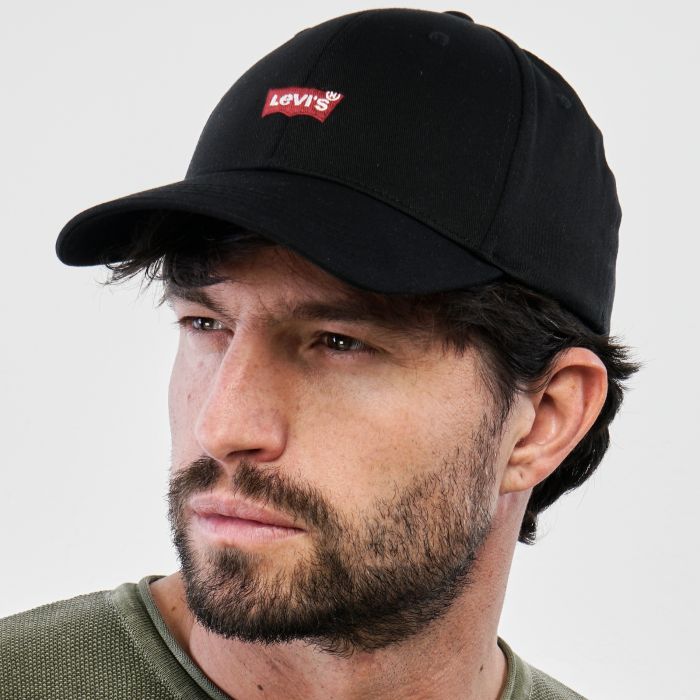 Cappellino nero con logo