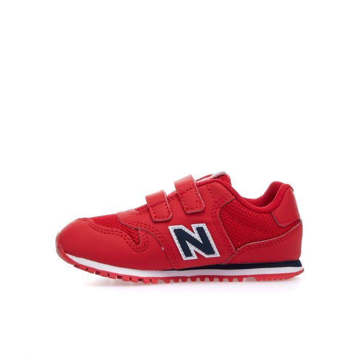 Sneakers da ginnastica rosse IV500 da bambino con velcro