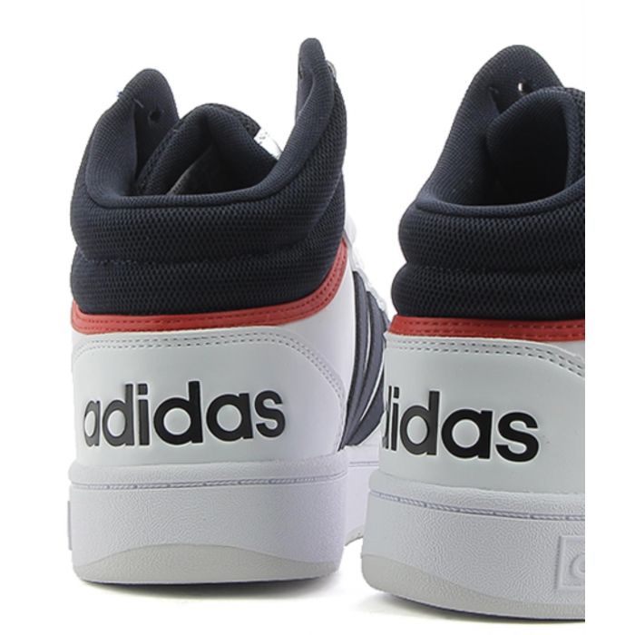 Sneakers uomo da basket Hoops 3.0 bianche