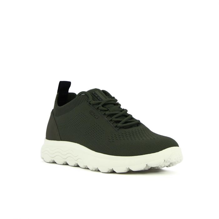 Sneakers verdi in tessuto modello Spherica