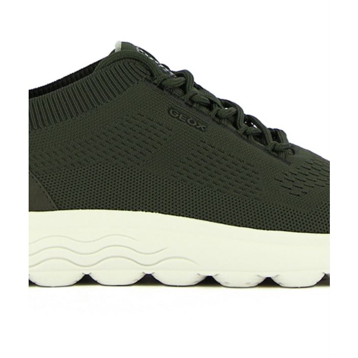 Sneakers verdi in tessuto modello Spherica