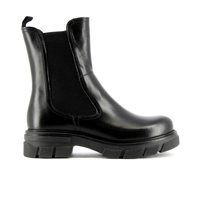 Chelsea boots bassi neri da donna