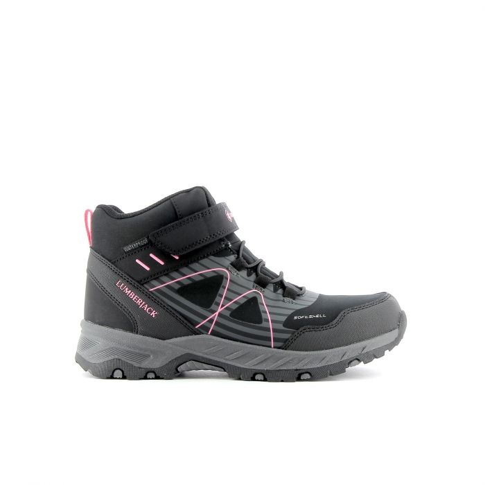 Scarponcini trekking neri da ragazza waterproof