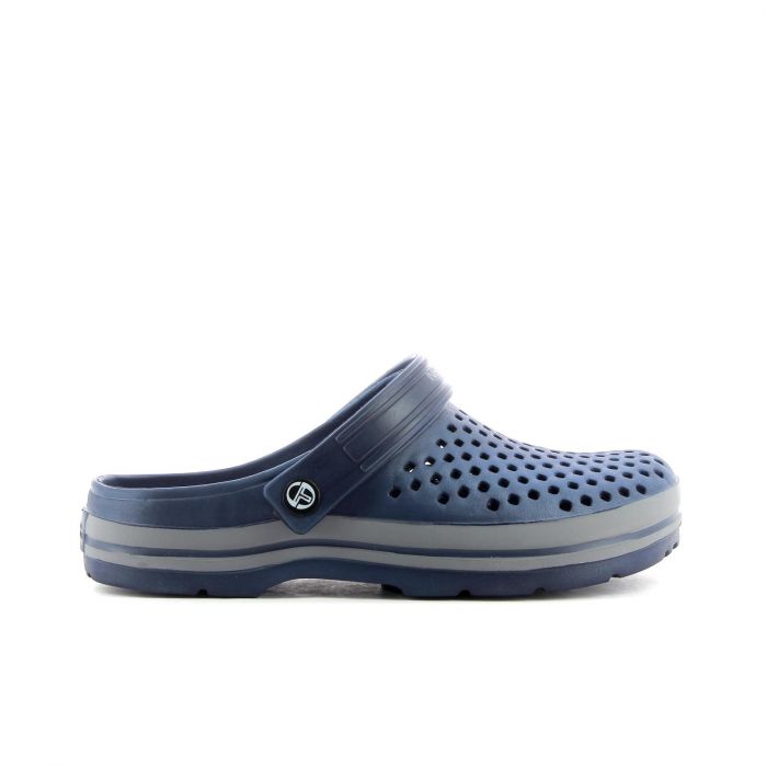 Ciabatte blu sportive in gomma