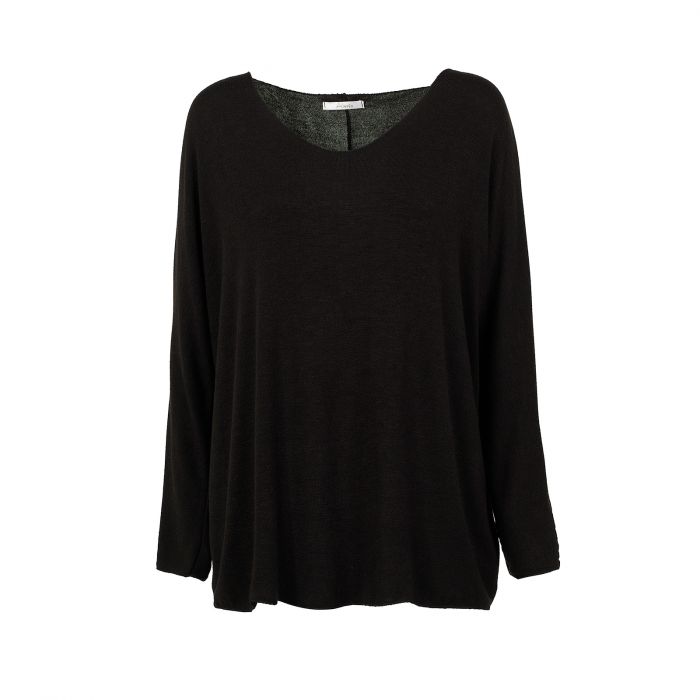 Maglia morbida nera
