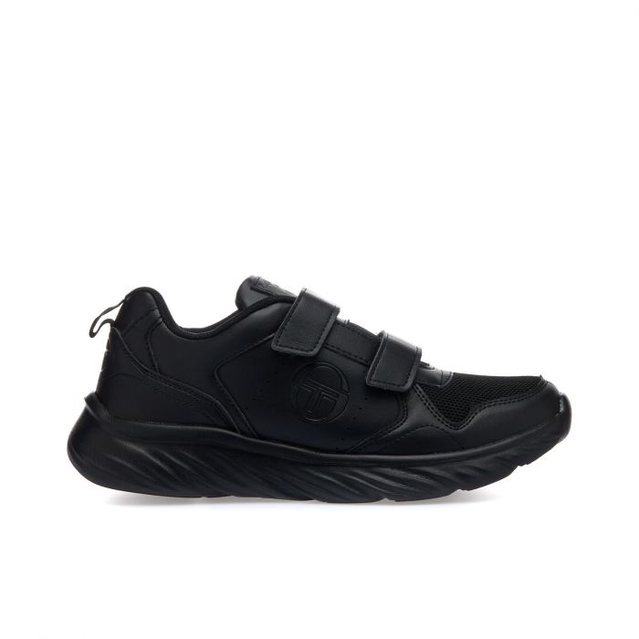 Sneakers uomo nere da palestra con strappi