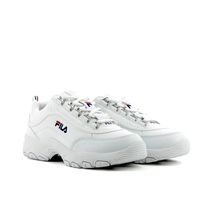 Sneakers da ragazza bianche in pelle