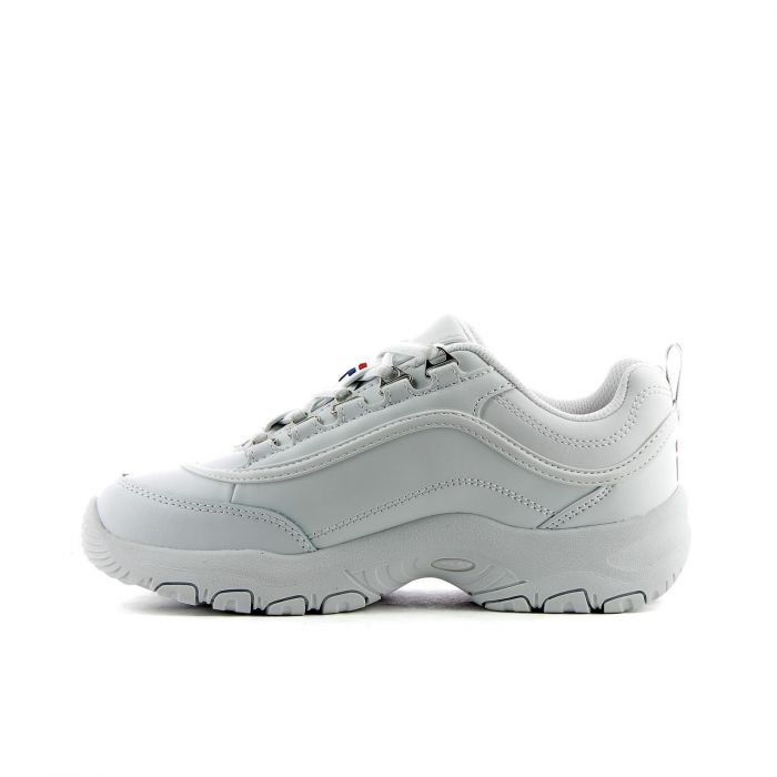 Sneakers da ragazza bianche in pelle