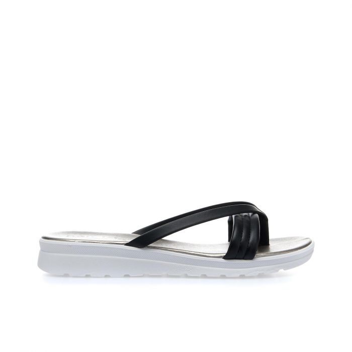 Ciabatte casual modello infradito nere