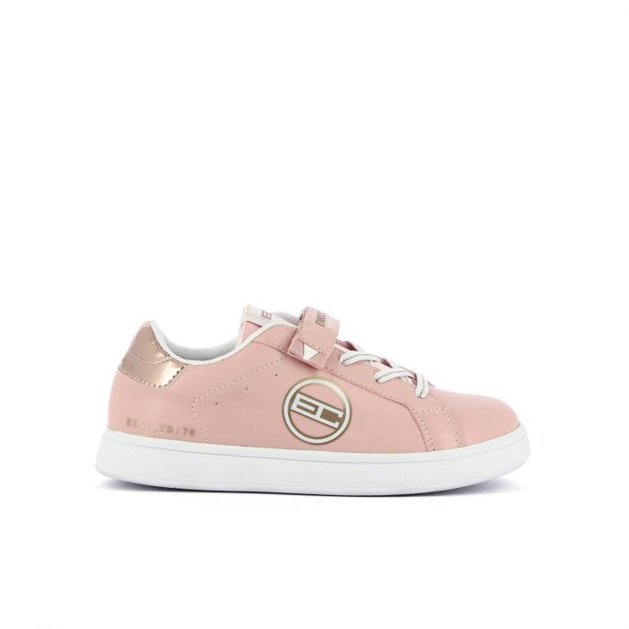 Sneakers rosa con logo