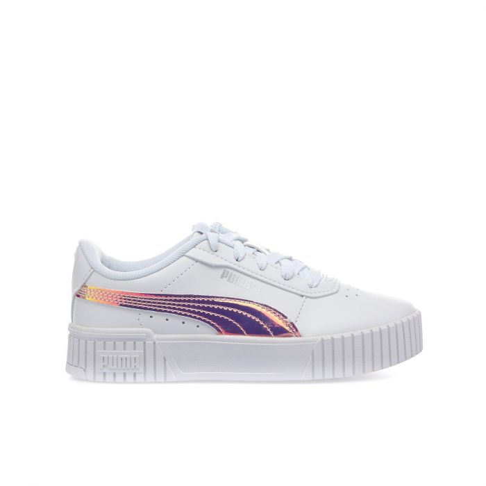 Sneakers girl con logo cangiante