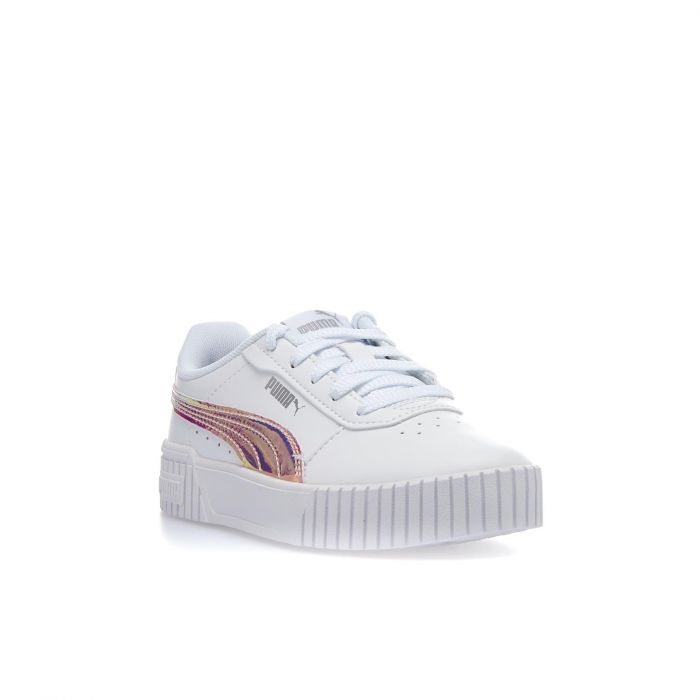 Sneakers girl con logo cangiante
